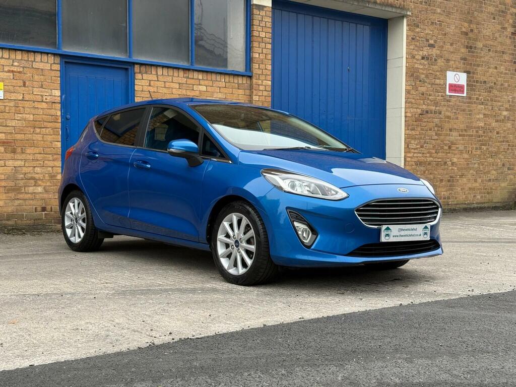 Ford Fiesta Hatchback 1.0T Ecoboost Titanium Euro 6 Ss Blue