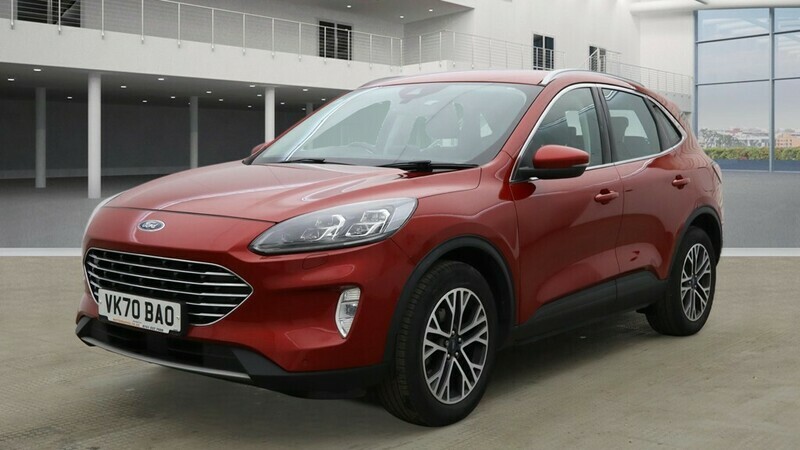 Ford Kuga Titanium Ecoblue VK70BAO Red #2