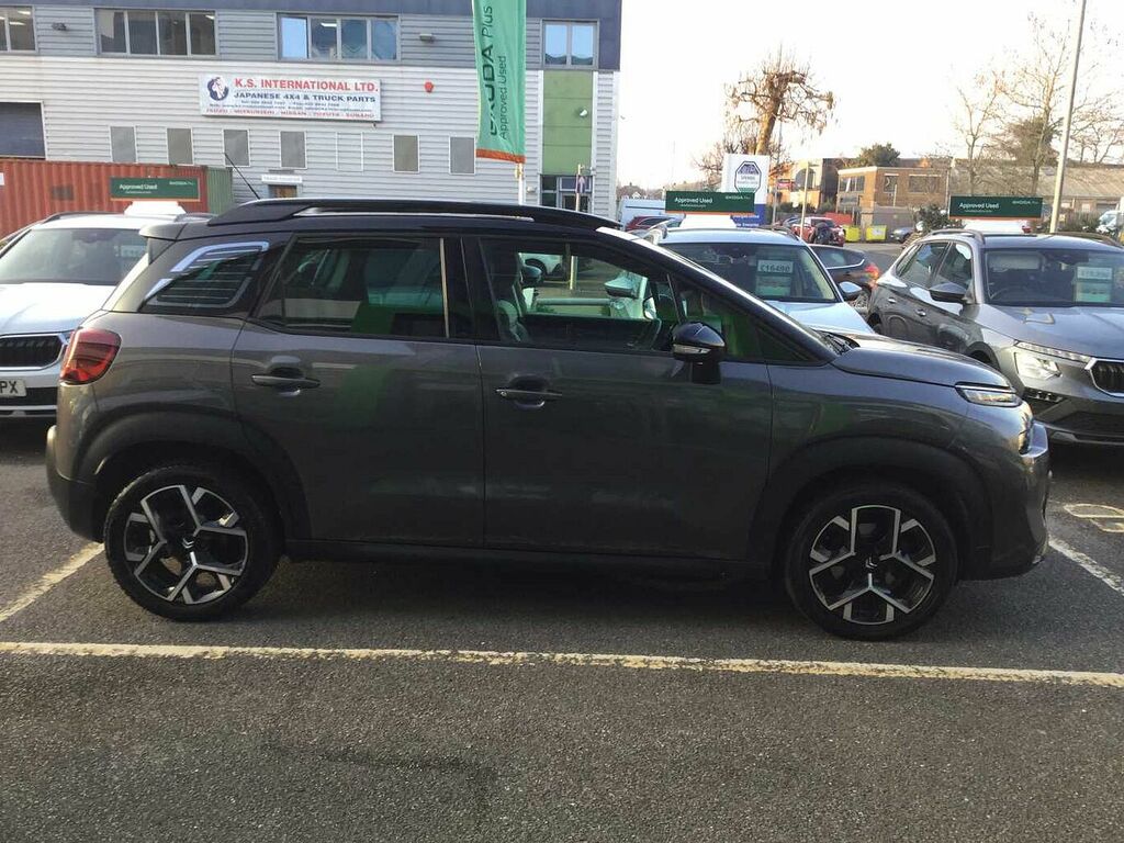 Citroen C3 Aircross 1.2 Puretech 130 Shine Plus Eat6 LR23FUU Grey #4