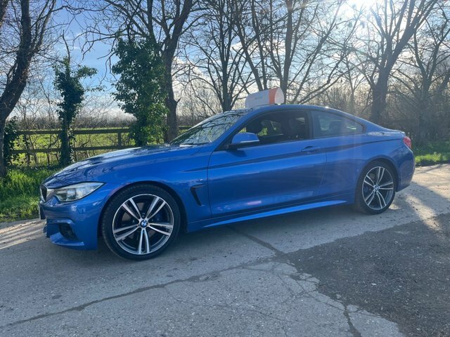 BMW 4 Series Gran Coupe 2.0 420D M Sport Coupe Euro 6 S S YF65XKY Blue #5