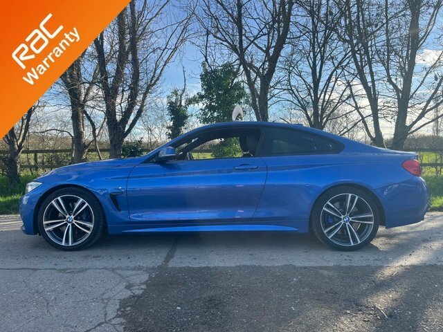 BMW 4 Series Gran Coupe 2.0 420D M Sport Coupe Euro 6 S S Blue