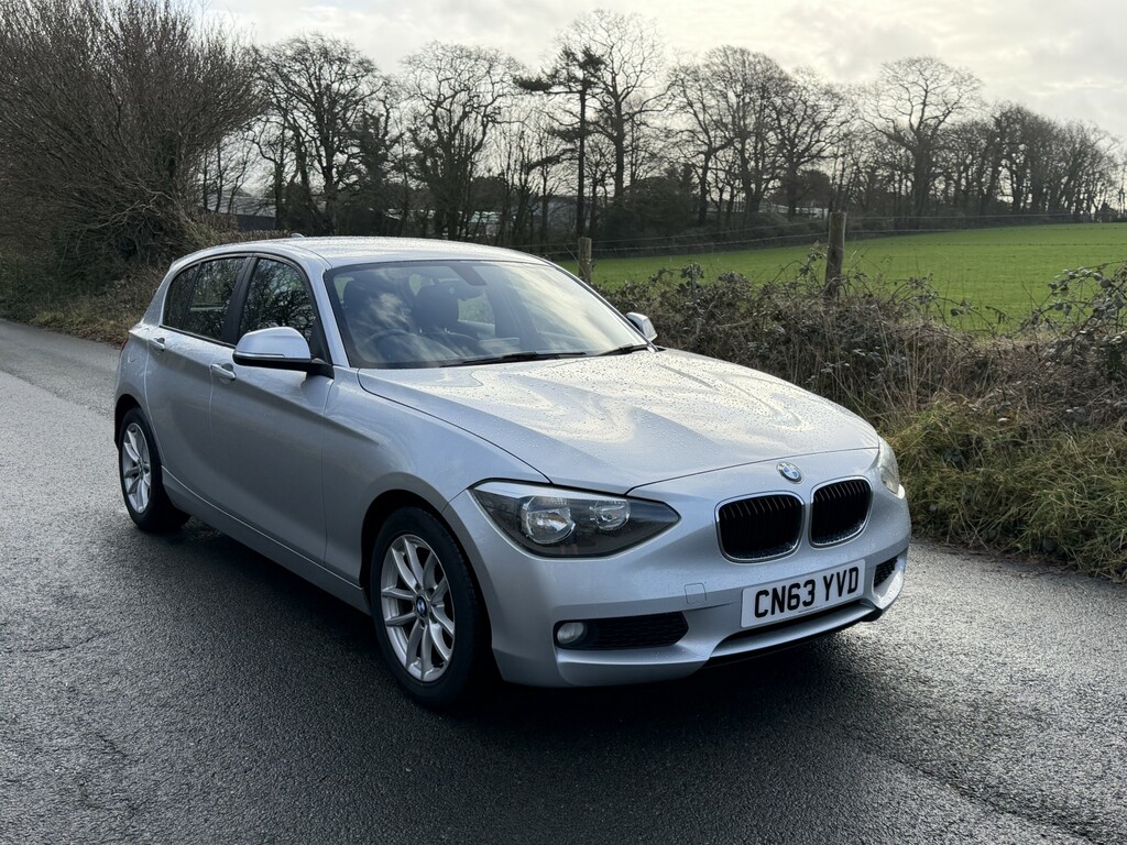 BMW 1 Series 1.6 116D Efficientdynamics 5-Door 2013 Silver