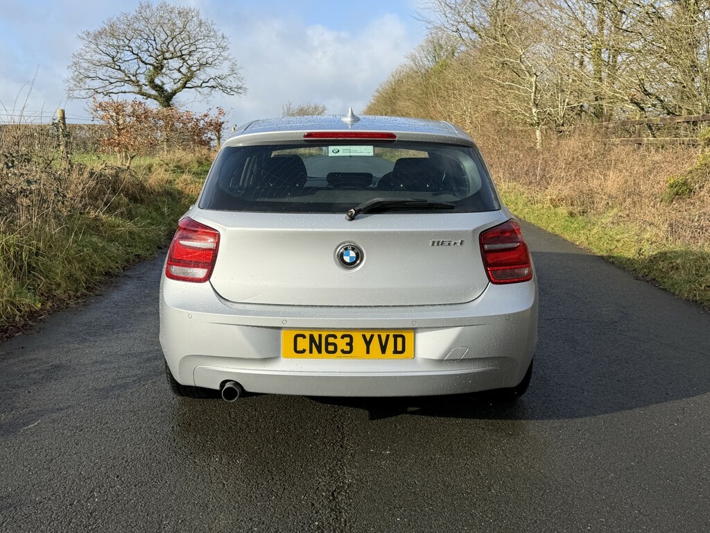 BMW 1 Series 1.6 116D Efficientdynamics 5-Door 2013 CN63YVD Silver #5