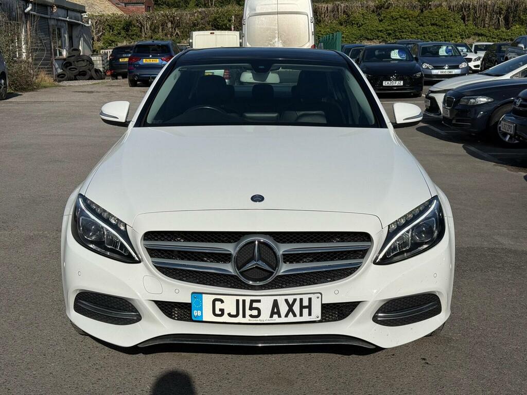 Mercedes-Benz C Class Saloon 2.0 C200 Sport Euro 6 Ss 201515 White #2
