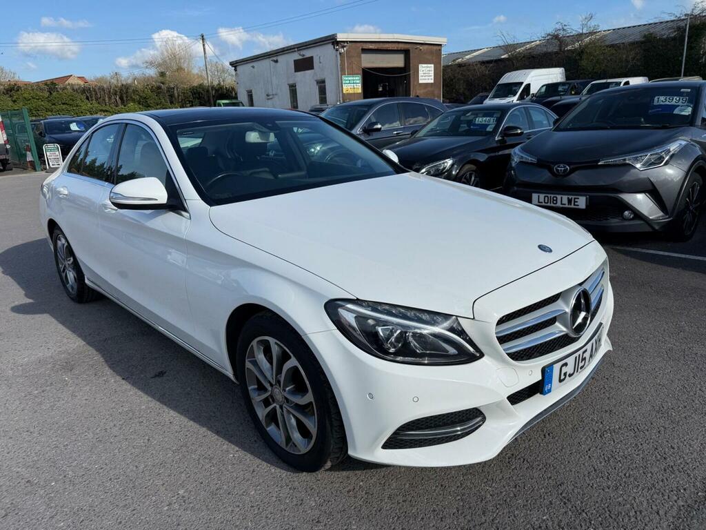 Mercedes-Benz C Class Saloon 2.0 C200 Sport Euro 6 Ss 201515 White