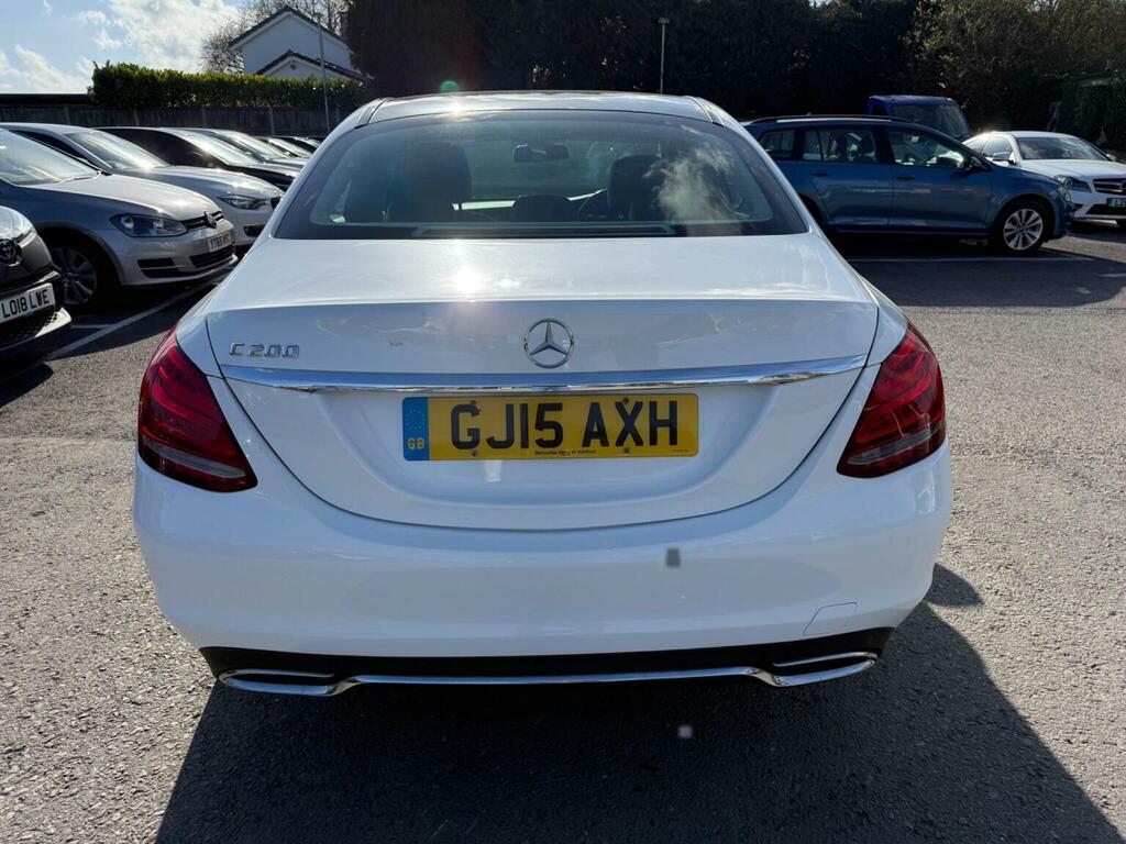 Mercedes-Benz C Class Saloon 2.0 C200 Sport Euro 6 Ss 201515 White #5