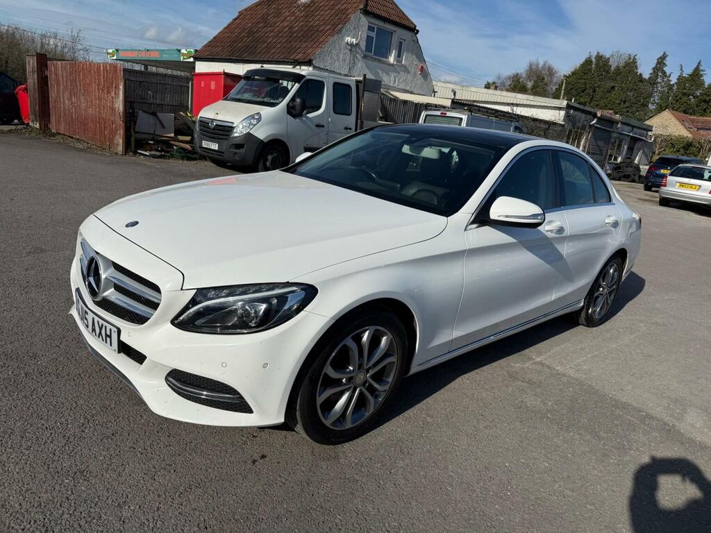Mercedes-Benz C Class Saloon 2.0 C200 Sport Euro 6 Ss 201515 White #3