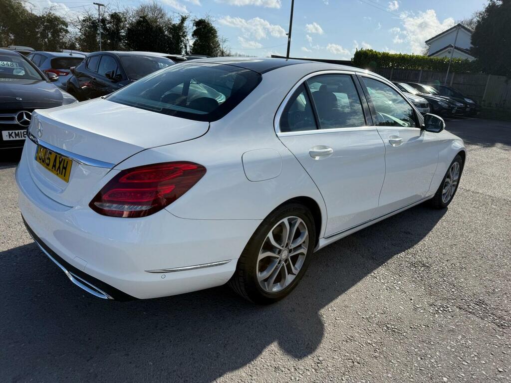 Mercedes-Benz C Class Saloon 2.0 C200 Sport Euro 6 Ss 201515 White #6