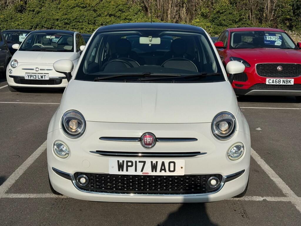Fiat 500 Hatchback 1.2 Lounge Euro 6 Ss 201717 WP17WAO White #2
