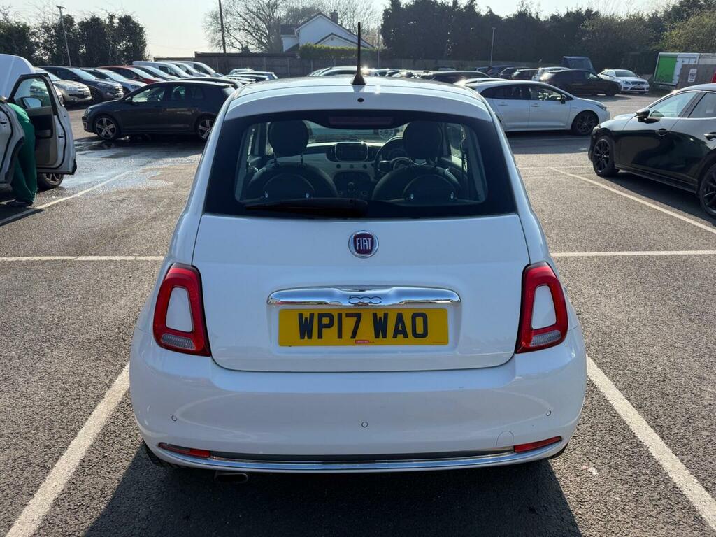 Fiat 500 Hatchback 1.2 Lounge Euro 6 Ss 201717 WP17WAO White #5