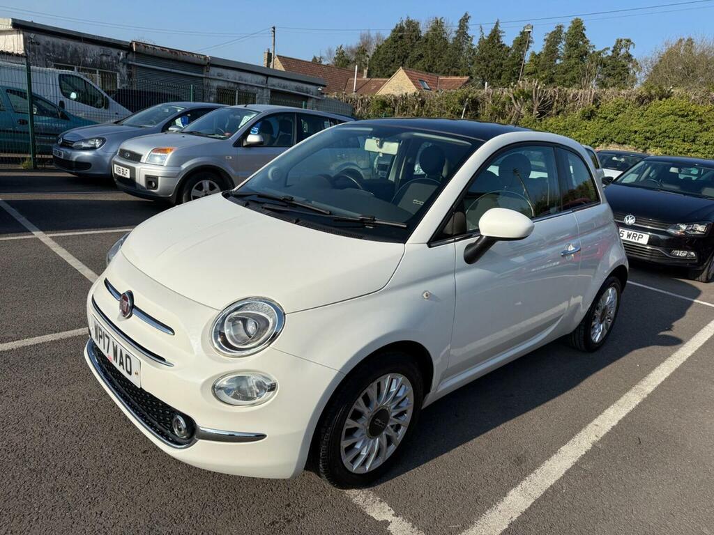 Fiat 500 Hatchback 1.2 Lounge Euro 6 Ss 201717 WP17WAO White #3