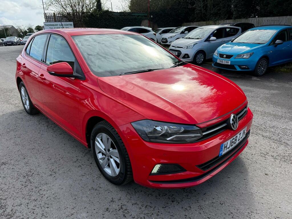 Volkswagen Polo Hatchback 1.0 Tsi Se Euro 6 Ss 201868 Red