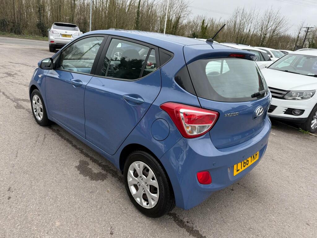 Hyundai I10 Hatchback 1.2 Se Euro 6 201666 LT66YKH Blue #4