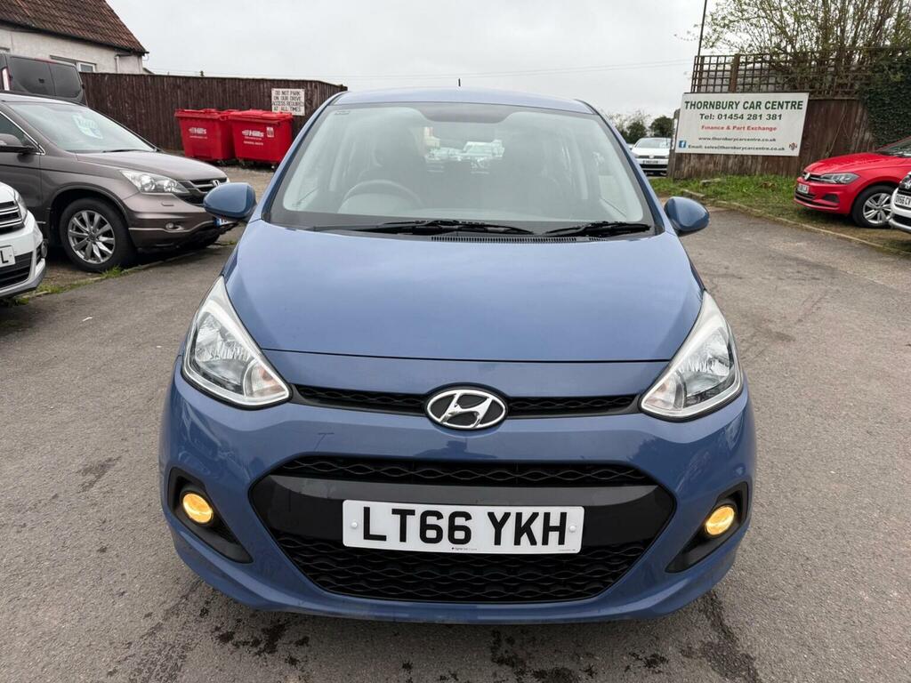 Hyundai I10 Hatchback 1.2 Se Euro 6 201666 LT66YKH Blue #2