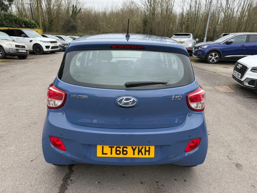 Hyundai I10 Hatchback 1.2 Se Euro 6 201666 LT66YKH Blue #5