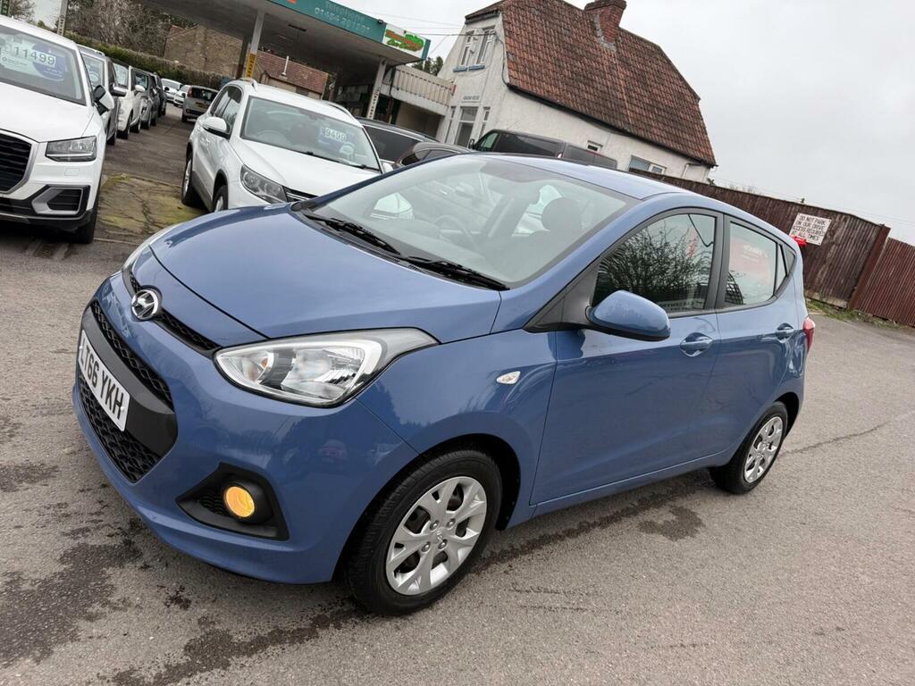 Hyundai I10 Hatchback 1.2 Se Euro 6 201666 LT66YKH Blue #3