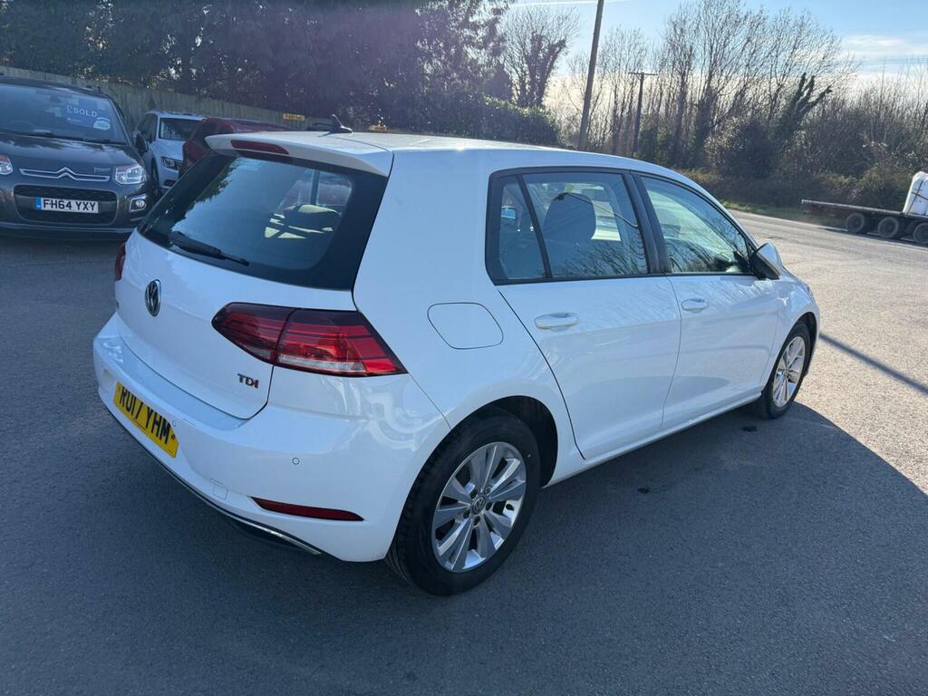 Volkswagen Golf Hatchback 1.6 Tdi Se Nav Euro 6 Ss 201717 RO17YHM White #6