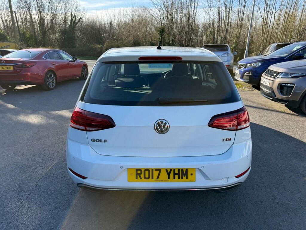 Volkswagen Golf Hatchback 1.6 Tdi Se Nav Euro 6 Ss 201717 RO17YHM White #5