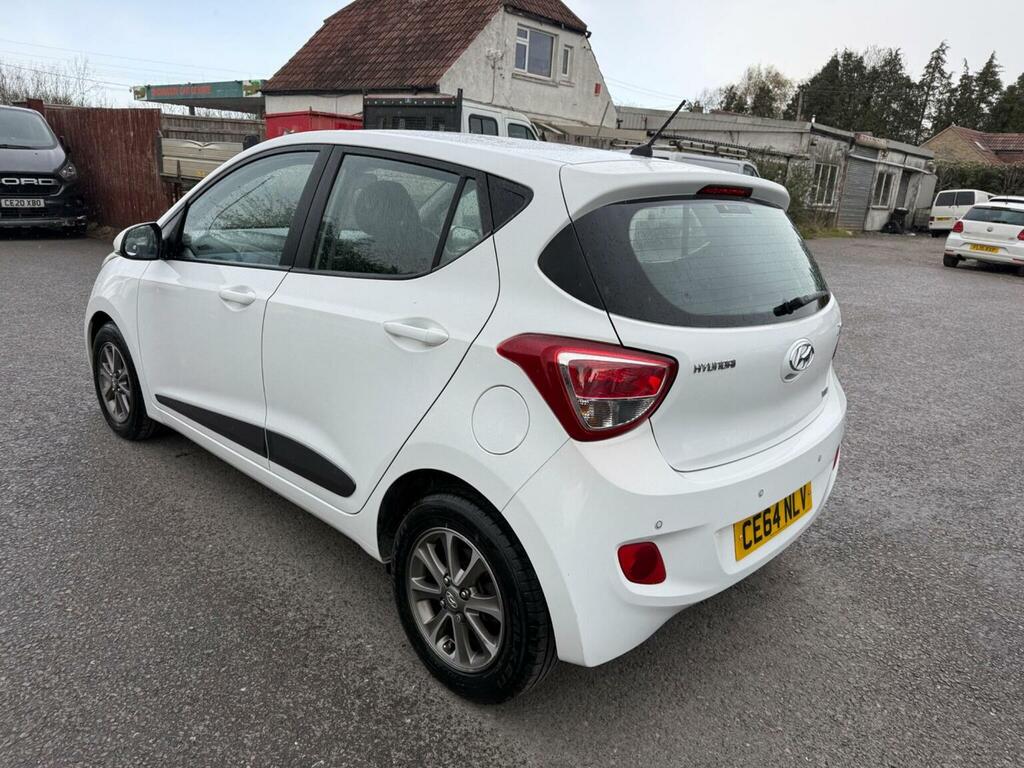 Hyundai I10 Hatchback 1.2 Premium Euro 5 201464 CE64NLV White #4