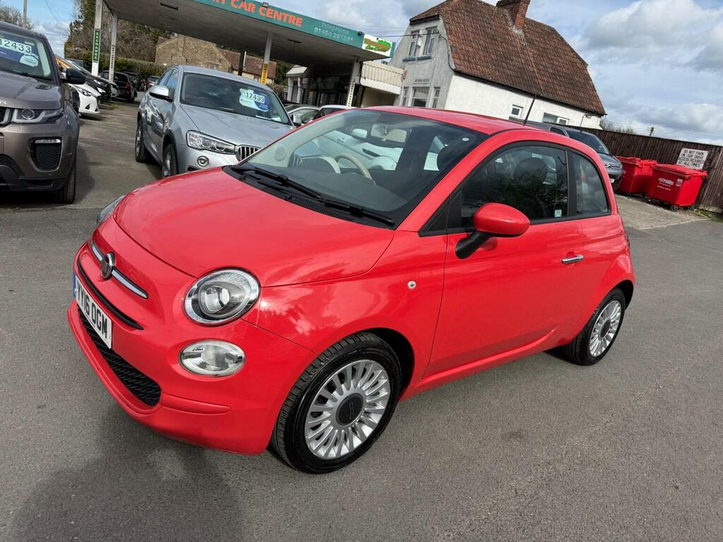 Fiat 500 Hatchback 1.2 Eco Pop Star Euro 6 Ss 2016 YY16OGM Pink #3