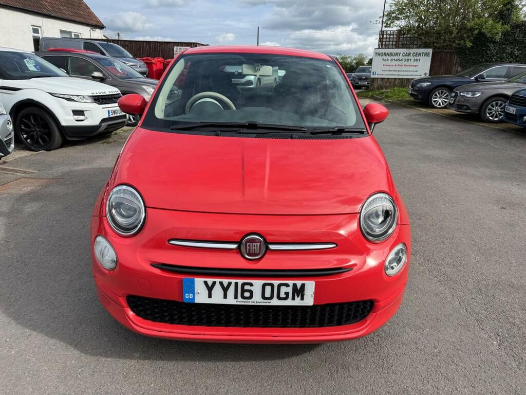 Fiat 500 Hatchback 1.2 Eco Pop Star Euro 6 Ss 2016 YY16OGM Pink #2