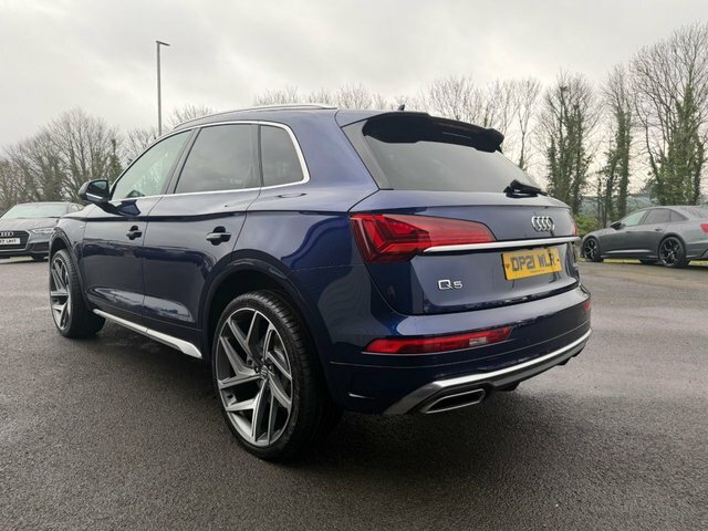 Audi Q5 2.0 Tdi 40 S Line Suv S Tronic Quattro DP21WLR Blue #5