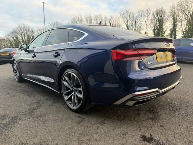 Audi A5 2.0 Tdi 35 S Line Sportback S Tronic Eu VK71MVV Blue #4