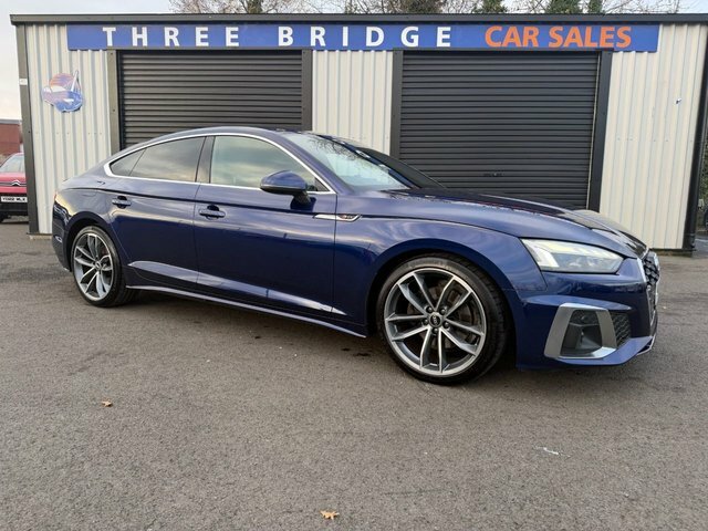 Audi A5 2.0 Tdi 35 S Line Sportback S Tronic Eu Blue
