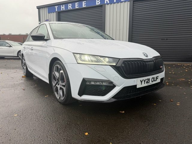 Skoda Octavia 2.0 Tdi Vrs Estate Dsg Euro 6 S S 20 YY21OUF White #2