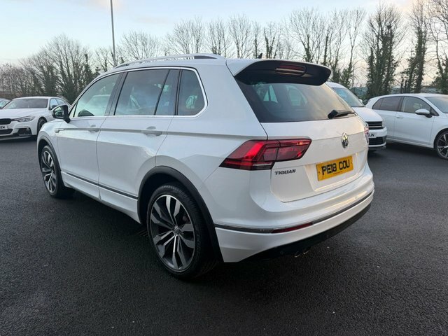 Volkswagen Tiguan 2.0 Tdi R-line Suv Dsg 4Motion Euro 6 PE18COU White #5