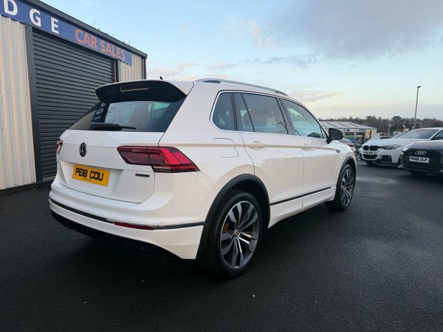 Volkswagen Tiguan 2.0 Tdi R-line Suv Dsg 4Motion Euro 6 PE18COU White #4