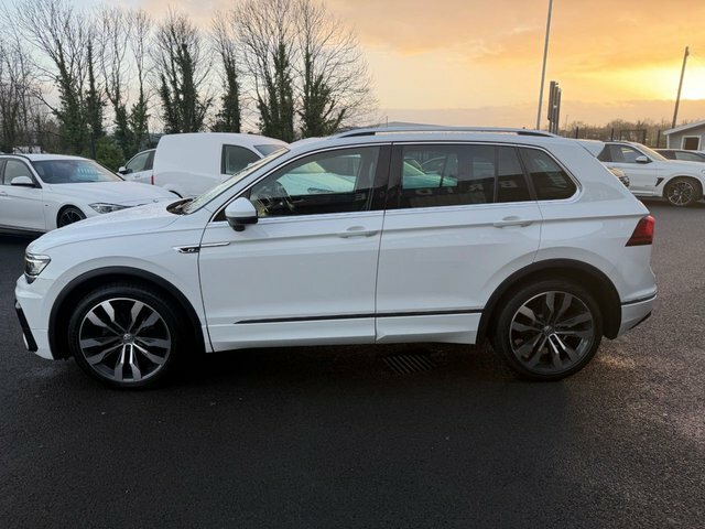 Volkswagen Tiguan 2.0 Tdi R-line Suv Dsg 4Motion Euro 6 PE18COU White #6