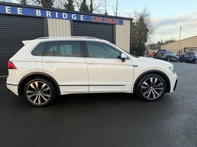 Volkswagen Tiguan 2.0 Tdi R-line Suv Dsg 4Motion Euro 6 PE18COU White #3