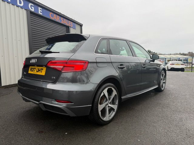 Audi A3 1.6 Tdi S Line Sportback Euro 6 RO17UHT Grey #4