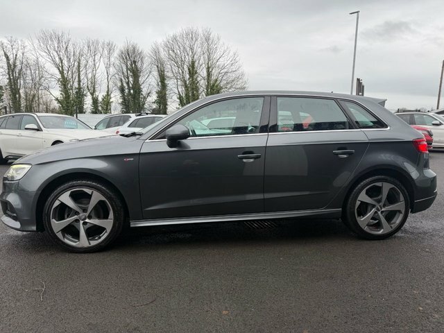 Audi A3 1.6 Tdi S Line Sportback Euro 6 RO17UHT Grey #6