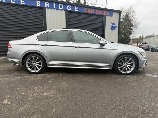 Volkswagen Passat 2.0 Tdi R-line Saloon Dsg Euro 6 S S VN67HZE Silver #3