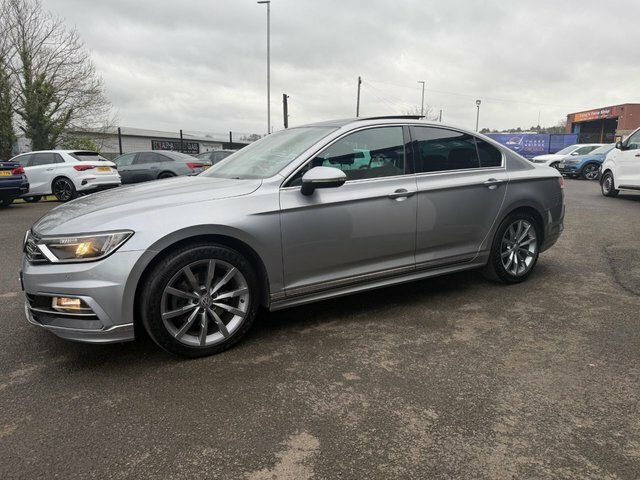 Volkswagen Passat 2.0 Tdi R-line Saloon Dsg Euro 6 S S VN67HZE Silver #6