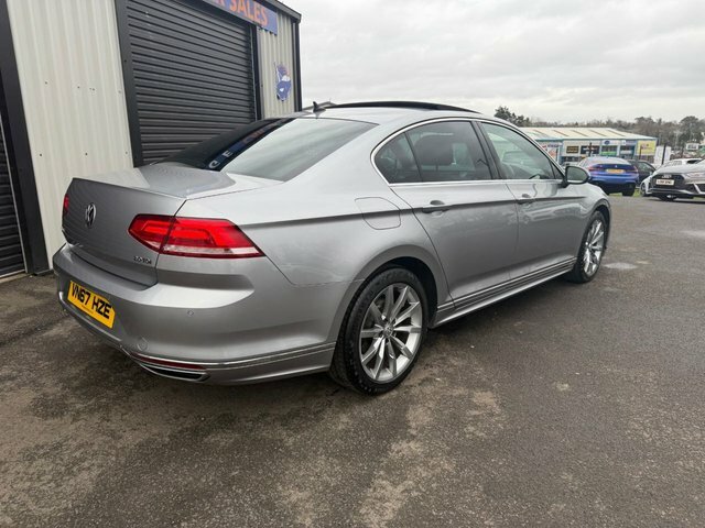 Volkswagen Passat 2.0 Tdi R-line Saloon Dsg Euro 6 S S VN67HZE Silver #4