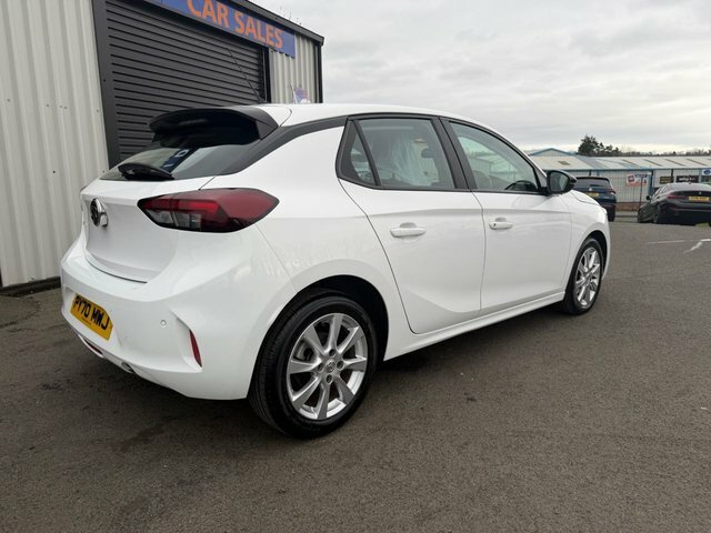 Vauxhall Corsa 1.2 Turbo Se Premium Hatchback E PY70MWJ White #3