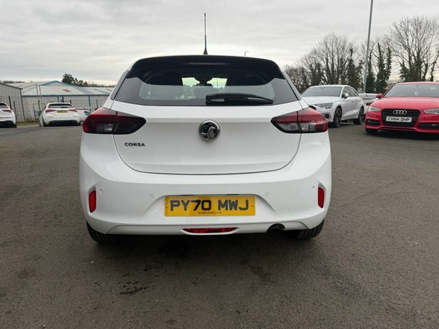 Vauxhall Corsa 1.2 Turbo Se Premium Hatchback E PY70MWJ White #4