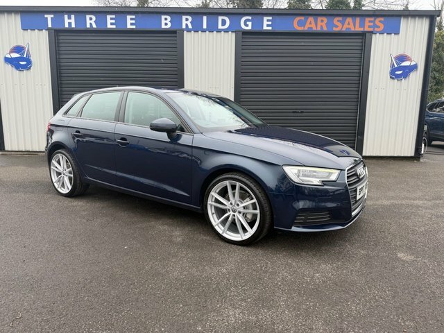 Audi A3 1.6 Tdi Se Technik Sportback Eur Blue