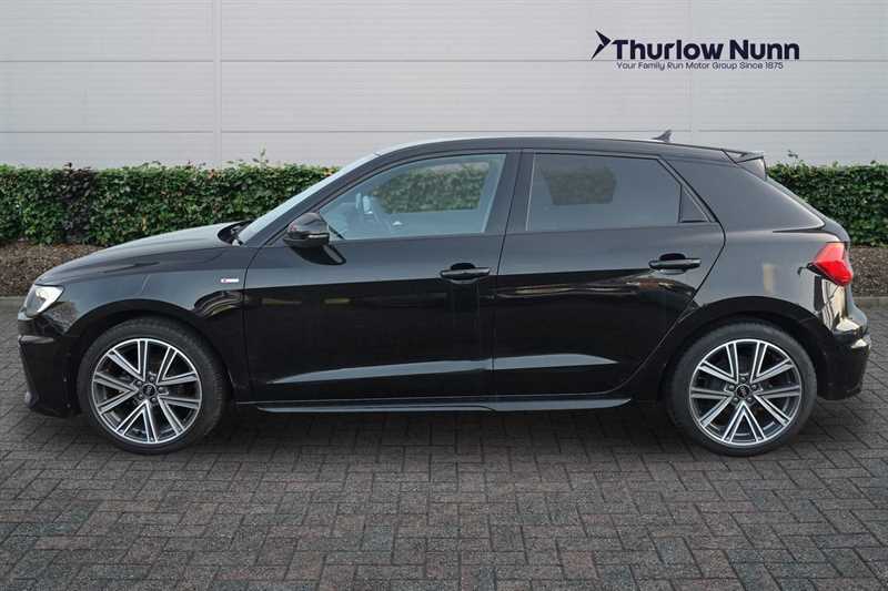 Audi A1 1.0 Tfsi 25 S Line Sportback Eur WG73VOY Black #6