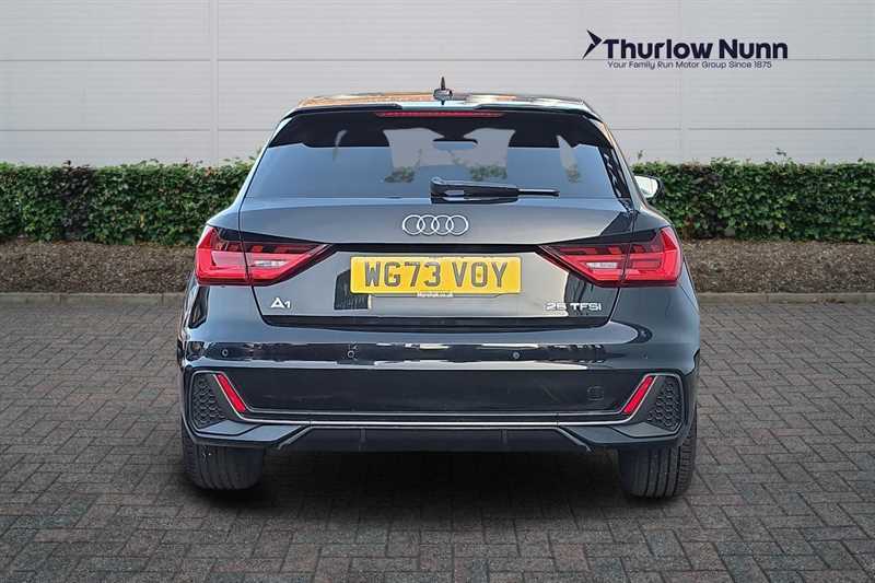 Audi A1 1.0 Tfsi 25 S Line Sportback Eur WG73VOY Black #4