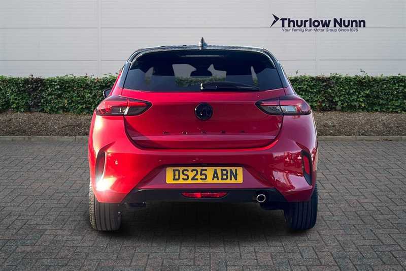 Vauxhall Corsa 1.2 Turbo Ultimate Hatchback Eur DS25ABN Red #4