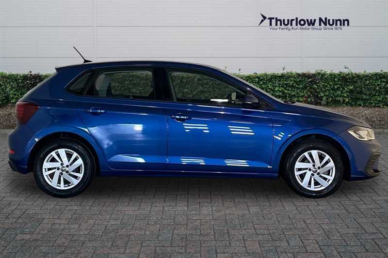 Volkswagen Polo 1.0 Tsi Life Hatchback Dsg Euro 6 Ss GL72MZY Blue #3