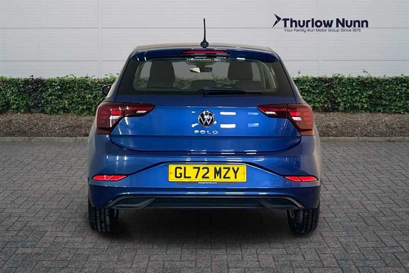 Volkswagen Polo 1.0 Tsi Life Hatchback Dsg Euro 6 Ss GL72MZY Blue #6