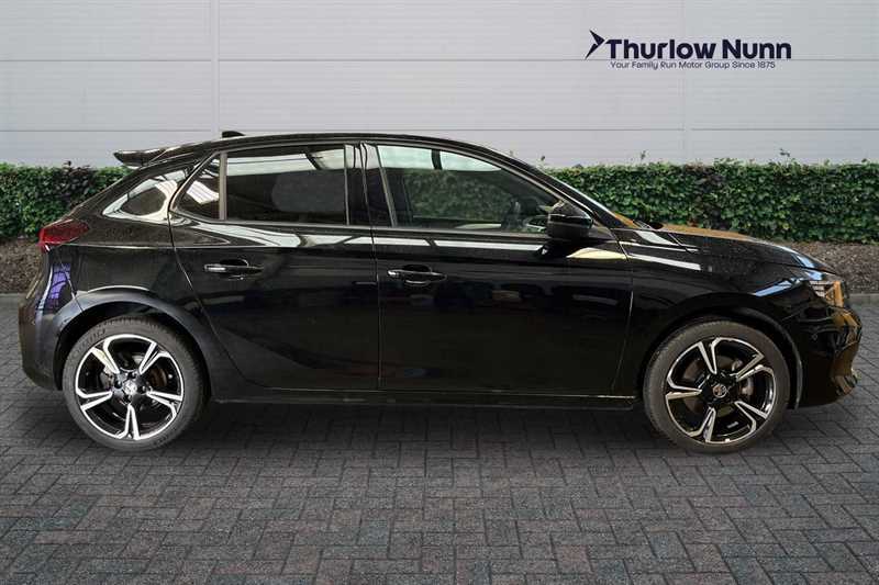 Vauxhall Corsa 1.2 Turbo Ultimate Hatchback Euro DV25PWK Black #2