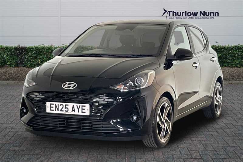 Hyundai I10 1.0 Premium Hatchback Euro 6 Ss EN25AYE Black #4