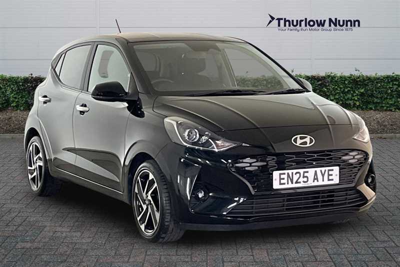 Hyundai I10 1.0 Premium Hatchback Euro 6 Ss Black
