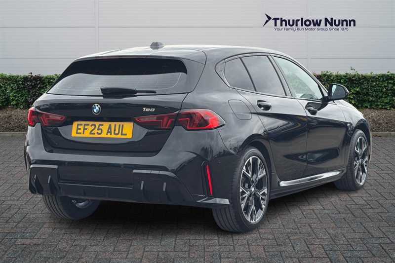 BMW 1 Series 1.5 120I Mht M Sport Hatchback Hybrid D EF25AUL Black #3
